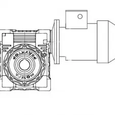 Червячный мотор-редуктор 6МЧ-160