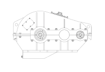 Цилиндрический редуктор ГК-750